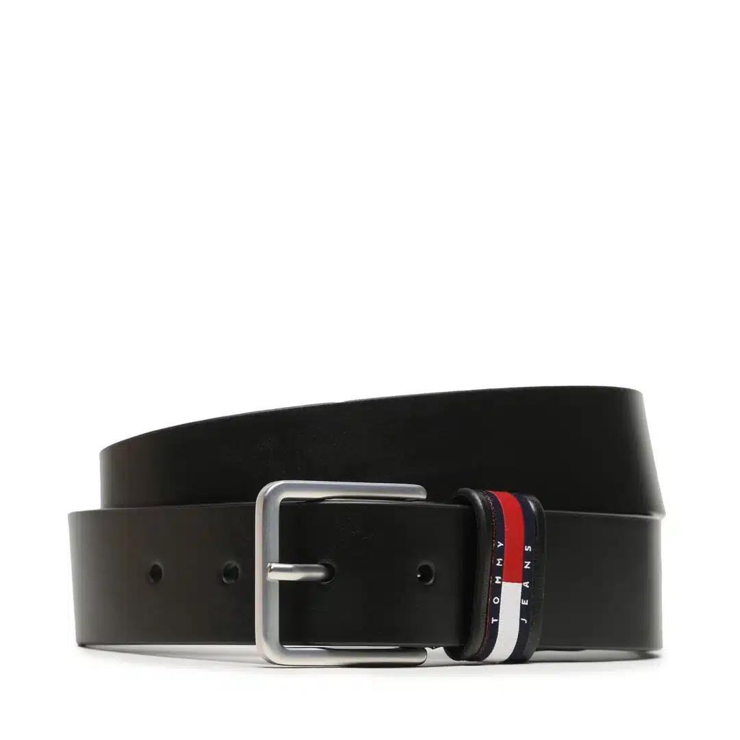 TOMMY JEANS cintura in pelle